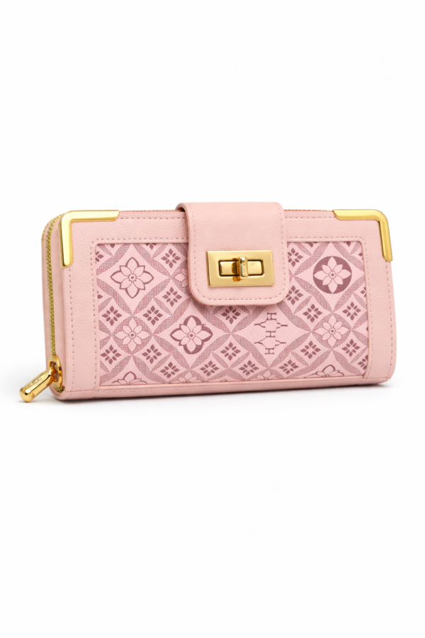 Elegante portemonnee – met goudkleurige details